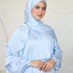 BABY BLUE CLASSIC SATIN ISDAL