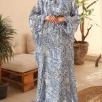 AZUREAN TALE PRINT CLASSIC SATIN ISDAL