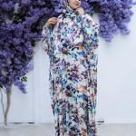 FLOWERS BLOOM PRINT CLASSIC SATIN ISDAL
