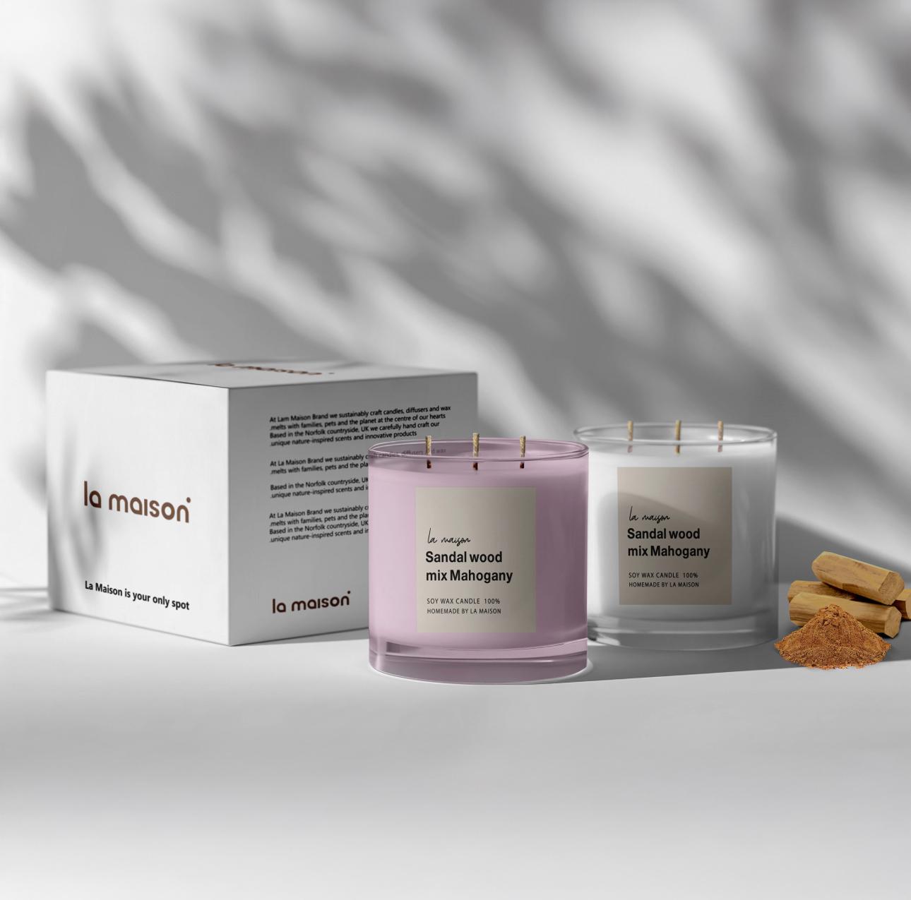 SANDAL MAHOGANY CANDLE