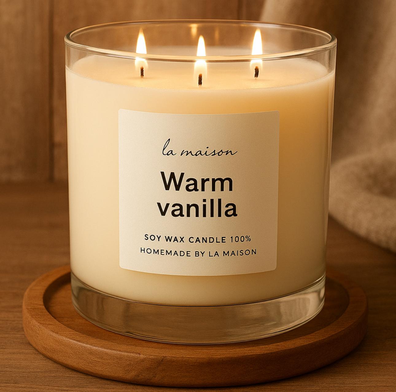 WARM VANILLA CANDLE