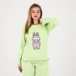 Embroidered Velvet Pajama Set for Women – Soft, Warm & Stylish Add to wishlist