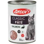 Groovy Classic Pâté wet cat food With Salmon