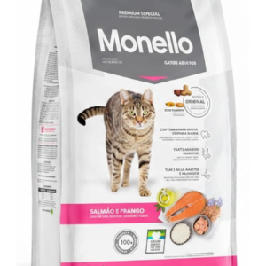 Monello for adult cats with salmon and chicken