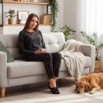 Winter Milton Cotton Pajama Set