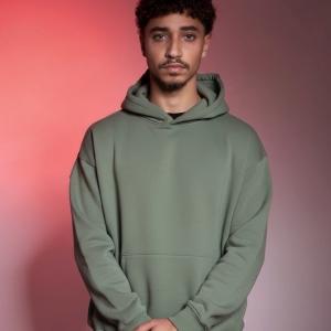 light green oversized hoodie
