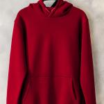 Red hoodie size