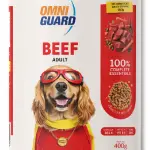 Omni Guard Adult Dog Food with Beef Flavor 400gm