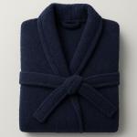 Navy Bathrobe