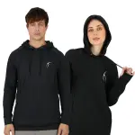 Long-Sleeve Training Black Hoodie