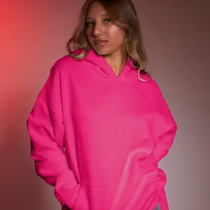 Fuchsia oversized hoodie