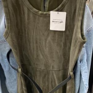 فستان سكوبا قصير طويل بحزام