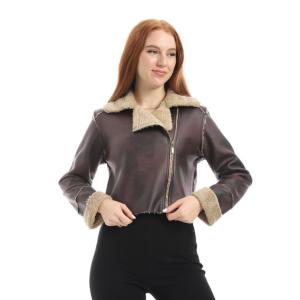 جاكت جلد ظهر فرو قصير / النسل
