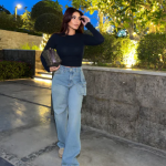 Street Style Cargo Denim