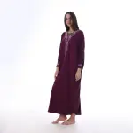 Summer Embroidered Abaya – Lightweight & Comfortable for Day or Night