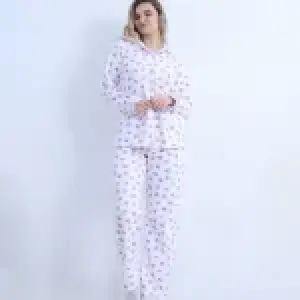 Milton Soft Printed Pajama – Cozy & Elegant for Winter