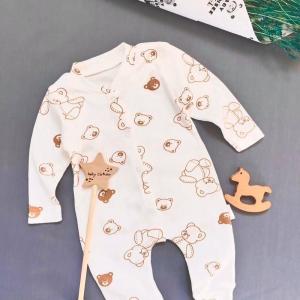 Brown Teddy Salopette