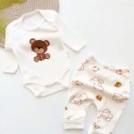 Brown Teddy 3-Piece Set