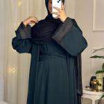 عبايه شال كرنكل