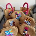 Beach bags and clutches