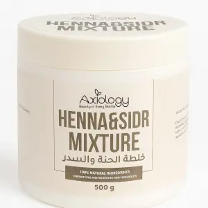 Henna and Sidr Blend – Natural Hair Strengthening Formula