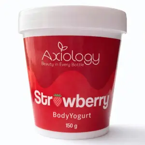 Axiology Strawberry Body Yogurt (150g) – Lightweight Hydration & Instant Glow