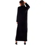 Winter Abaya Nightgown for Women | Embroidered