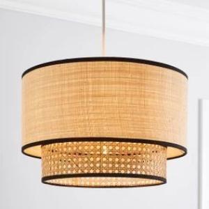 Rattan ceiling lamp-45cm