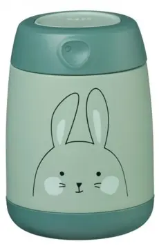 insulated food jar mini - so bunny
