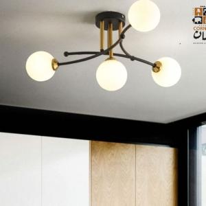 Ceiling lamp Black-60cmx35cm