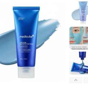 Medicube Zero Pore Blackhead Mud Mask 100g | ماسك ميدي كيوب الطيني لإزالة الرؤوس السوداء