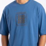 Blue Oversized Stress T-Shirt
