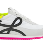 LOEWE NYLON SUEDE FLOW RUNNER SNEAKERS