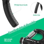 MD STAY FIT Hand Grip Strengthener - Hand Grip Strengthener - Forearm Hand Exerciser - Spring Forearm Hand Exerciser (Hand Exerciser)