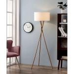 Floor lamp Metal Black