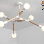 Bubbles ceiling lamp white-40cmx60cm