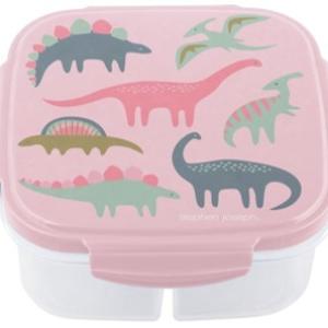 SNACK BOX WITH ICE PACK PINK DINO (F23)
