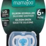 MAMAJOO 1x ORTHODONTIC SILICONE SOOTHER ELEPHANT 6M+ & STORAGE BOX