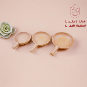 طقم قلايات غير مطلي