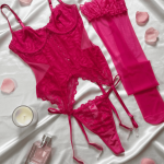 Scarlet Desire Bodysuit Set