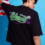 Black Blessed Oversized T-Shirt