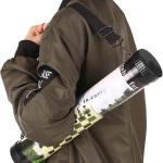 M D Stay Fit MD Leather Patch Chess Roll with Plastic Chess Pieces Inside Portable Cylinder - Fixed Size 5 Years & Above