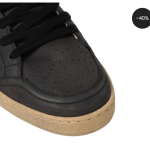 Golden Goose Ball Star in glitter with leather star and metallic leather heel tab Dark Grey Sand(Men)