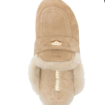 Miu Miu Suede mules - Ecru-
