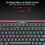 REDRAGON K515 SHIVA RGB Membrane Gaming Keyboard