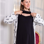 Colored Hearts Robe Set