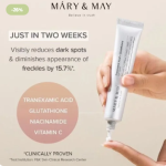 ماري آند ماي مجموعة كريم العين بالجلوتاثيون والتراميكساميك الخاصة – Mary & May Glutathione Eye Cream Special Set