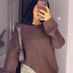 Off Shoulder Sweater