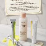 مجموعة شد البشرة وتفتيح المسام الليلية celimax-retinal-anua-rice-toner-brightening