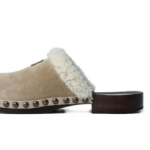Miu Miu Suede clogs - beige